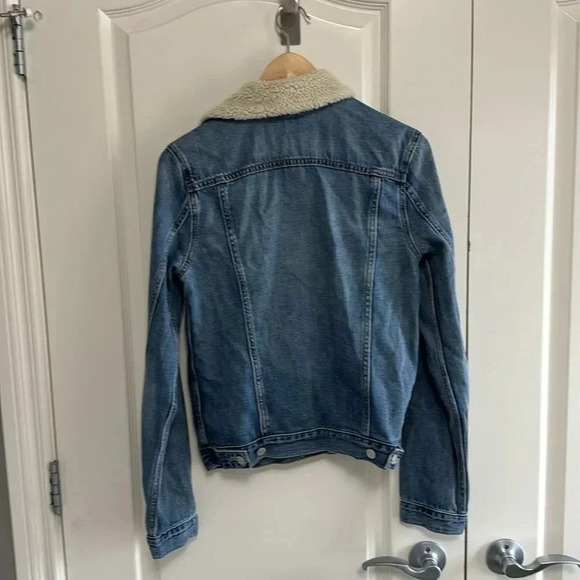 Jean Jacket with fleece details - Picture 2 of 4